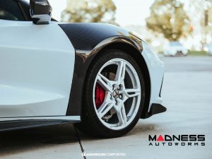 Chevrolet Corvette C8 Carbon Fiber Front Fenders - Anderson Composites 